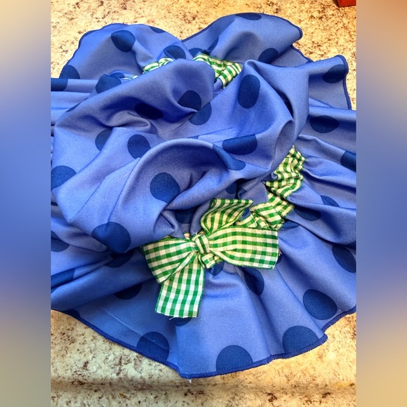 Vintage Leg Average Blueberry Muffin Costume Set Y2K Cosplay Rave Party Sz Small - Picture 15 of 16